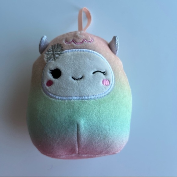 Squishmallows Yara the Yeti 5” Plush Hanger Ornament - Picture 1 of 4